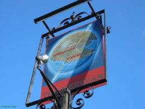 Greenwich Meridian Marker; England; East Sussex; Lewes